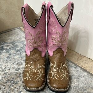 Old West size 11.0-D little girl boots
